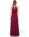 Bariano Melissa Burgundy Maxi Dress